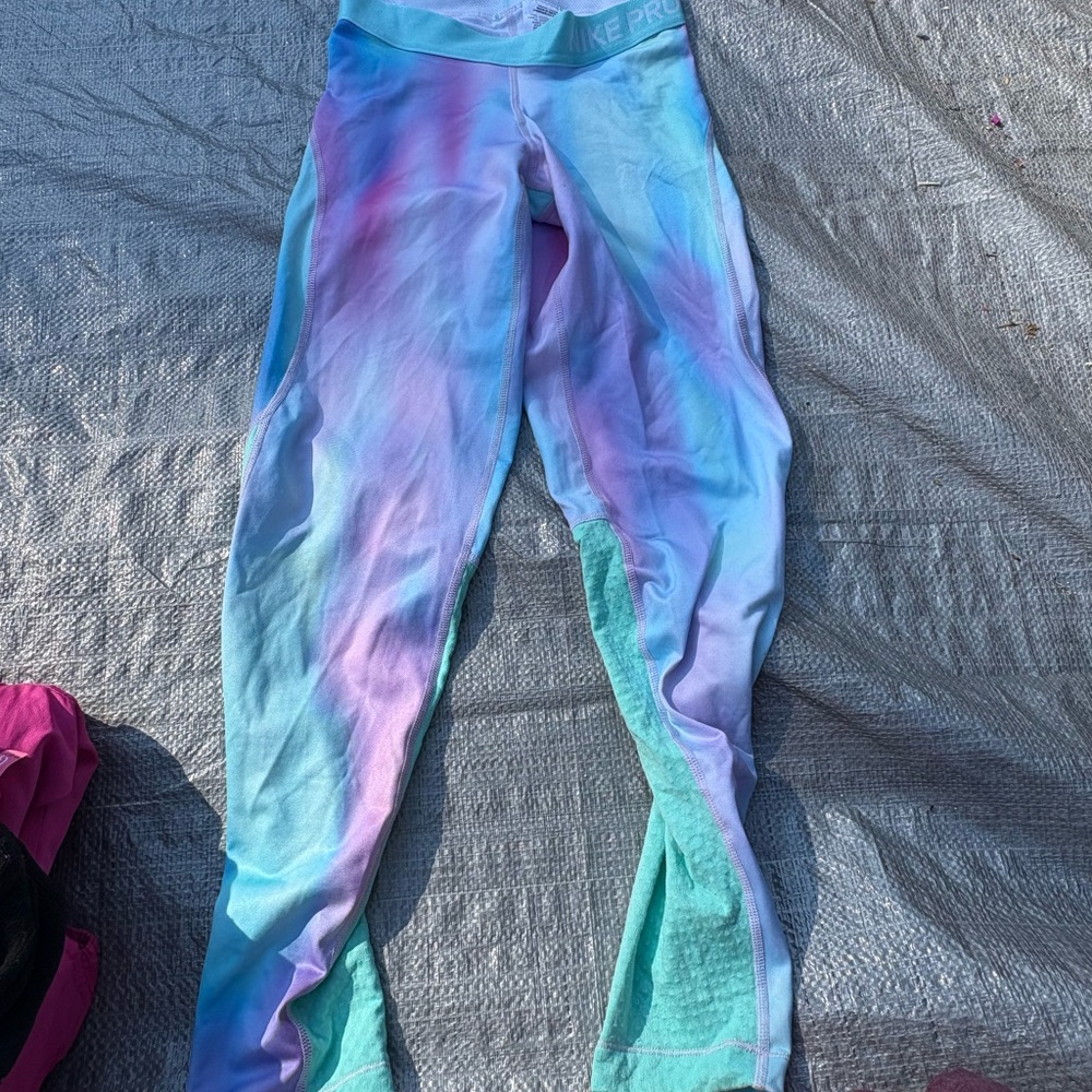 Nike Kids Pastel Tie-Dye Leggings